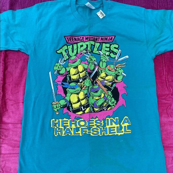 Vintage Teenage Mutant Ninja Turtles Shirt - Picture 8 of 11